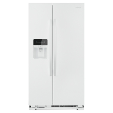 Amana® 33-inch Side-by-Side Refrigerator with Dual Pad External Ice and Water Dispenser ASI2175GRW