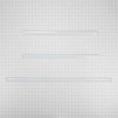 Range Side Trim Kit, White W10731885