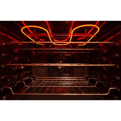 Whirlpool® 30-inch Smart Gas Range with Air Cooking Technology, Steam/Self Cleaning, Rapid Preheat 5.3 CuFt Capacity WFGS7530RZ
