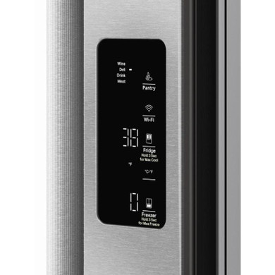 Kitchenaid® Counter-Depth French Door Refrigerator with External Water Dispenser KRFC736SPS