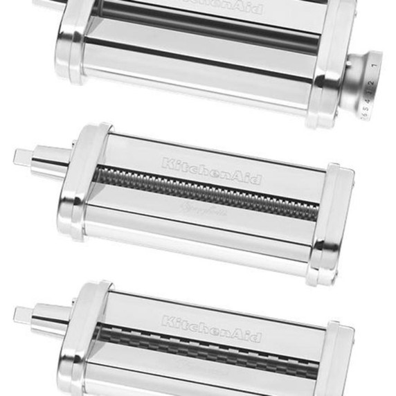 Kitchenaid® 3-Piece Pasta Roller & Cutter Set KSMPRA