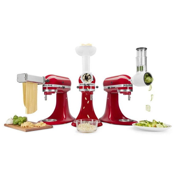 Kitchenaid® 3-Piece Pasta Roller & Cutter Set KSMPRA
