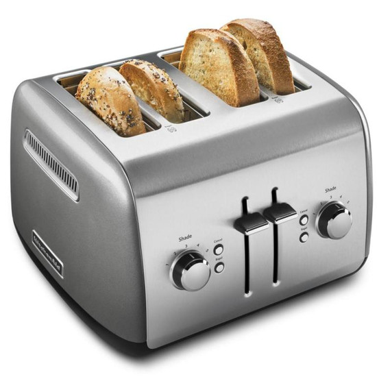 KitchenAid® 4-Slice Toaster with Manual High-Lift Lever KMT4115CU