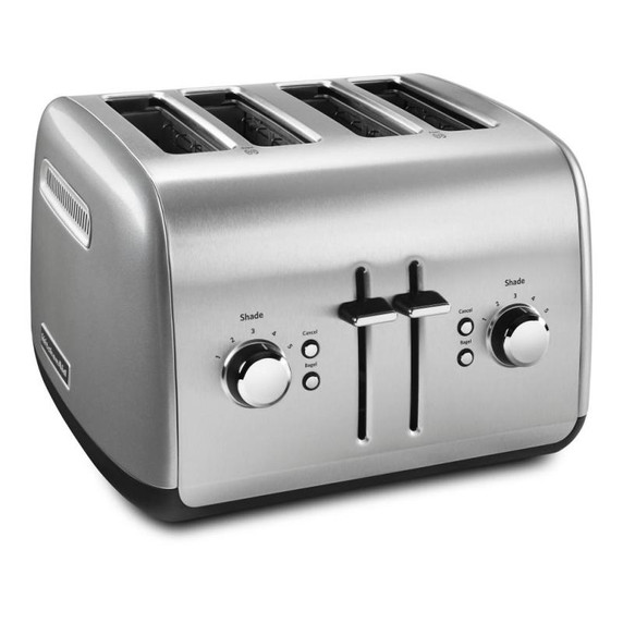 KitchenAid® 4-Slice Toaster with Manual High-Lift Lever KMT4115CU