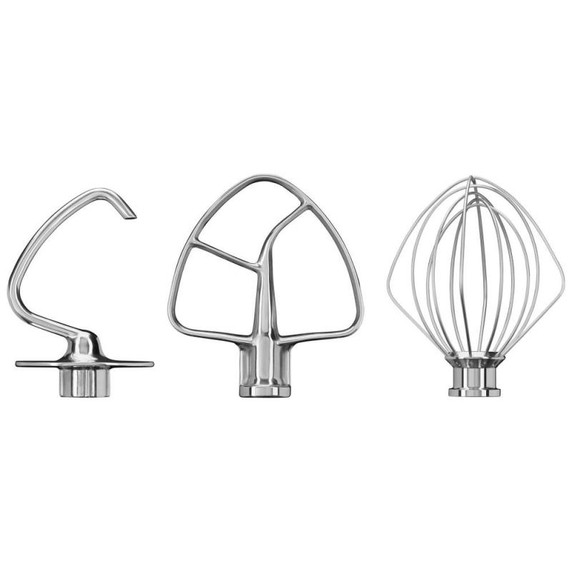Kitchenaid® Stainless Steel 3 Piece Kit KSM5TH3PSS