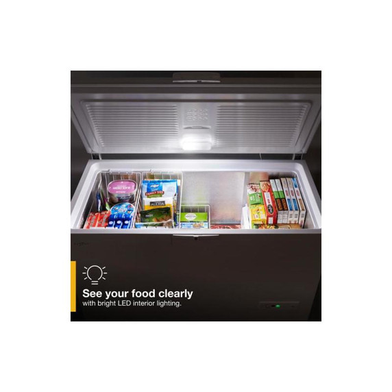 Whirlpool® 16 Cu. Ft. Chest Freezer with Shelves WZC5216LW