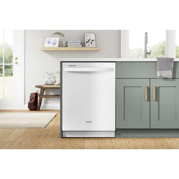 Whirlpool® 24” Dishwasher with AI Intelligent Wash and Tall Top Rack WDT740SALW