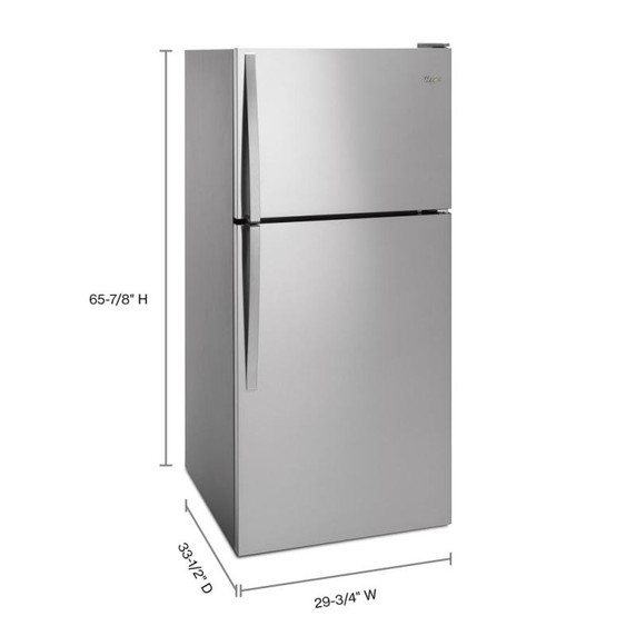 Whirlpool® 30" Wide Top-Freezer Refrigerator WRT148FZDM