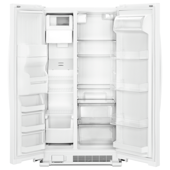 Whirlpool® 36-inch Wide Side-by-Side Refrigerator - 25 cu. ft. WRS335SDHW