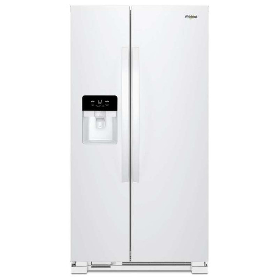 Whirlpool® 36-inch Wide Side-by-Side Refrigerator - 25 cu. ft. WRS335SDHW