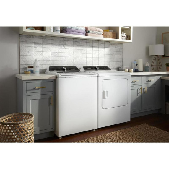 Whirlpool® 5.4 - 5.5 Cu. Ft. I.E.C. Capacity Top Load Washer with Removable Agitator WTW5057LW