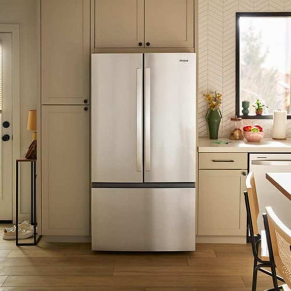 Whirlpool® 24” Stainless Steel Dishwasher with AI Intelligent Wash and Tall Top Rack WDT740SALZ