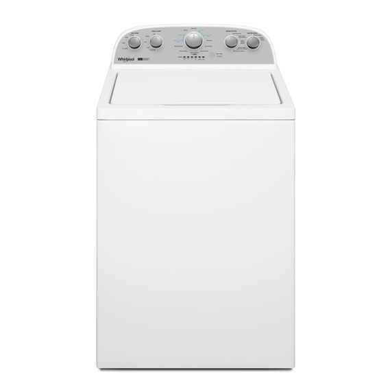 4.4–4.5 Cu. Ft. Whirlpool® Top Load Washer with Removable Agitator WTW4957PW