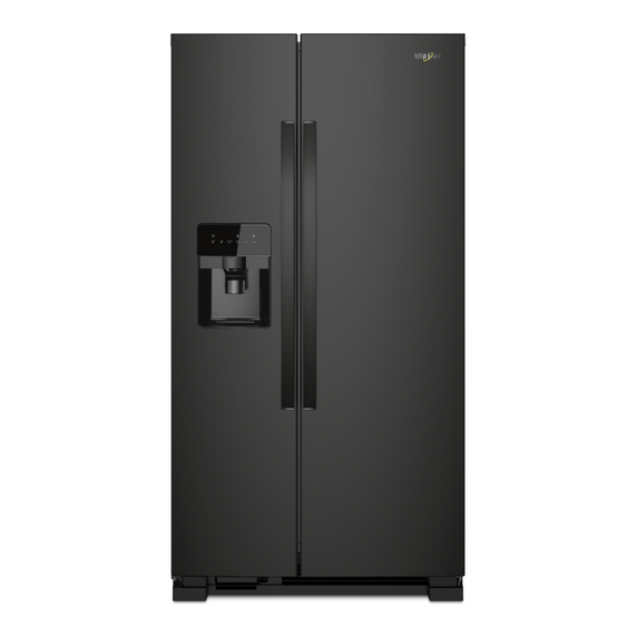 Whirlpool® 36-inch Wide Side-by-Side Refrigerator - 25 cu. ft. WRS335SDHB