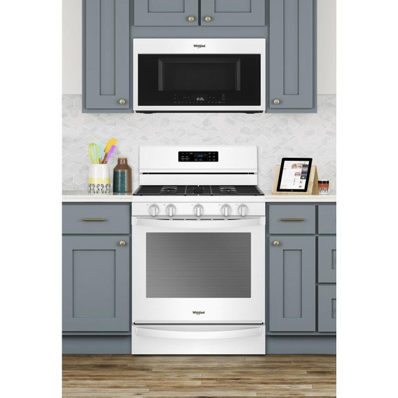Whirlpool® 5.8 Cu. Ft. Freestanding Gas Range with Frozen Bake™ Technology WFG775H0HW Whirlpool® 5.8 Cu. Ft. Freestanding Gas Range with Frozen Bake™ Technology WFG775H0HW