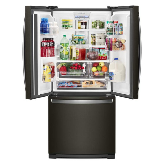 Whirlpool® 30-inch Wide French Door Refrigerator - 20 cu. ft. WRF560SFHV