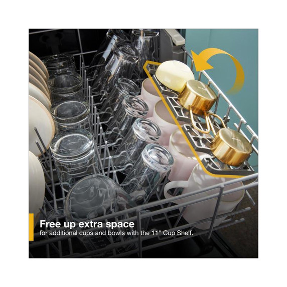 Whirlpool® 55 dBA Quiet Dishwasher with Adjustable Upper Rack WDP560HAMZ
