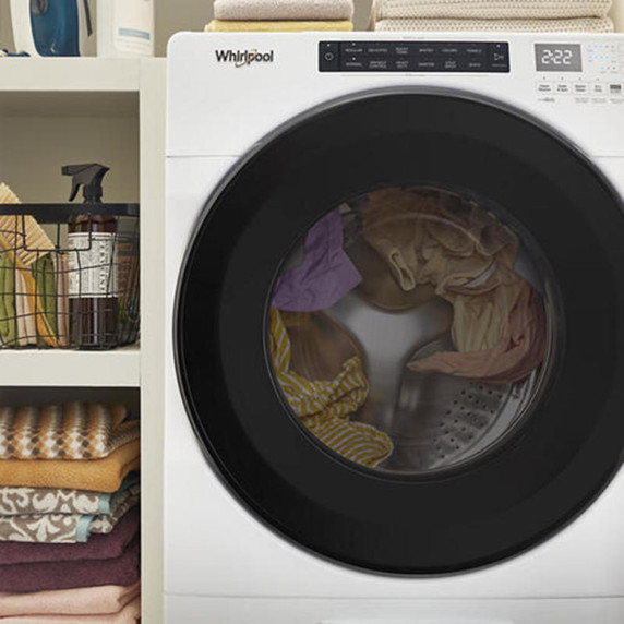 Whirlpool® 5.2 Cu. Ft. I.E.C. Ventless All In One Washer Dryer WFC682CLW