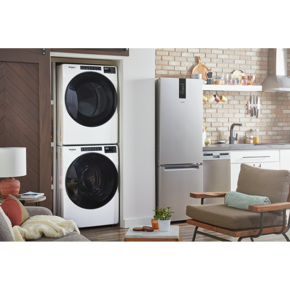 Whirlpool® 7.4 Cu. Ft. Gas Wrinkle Shield Dryer with Steam WGD6605MW