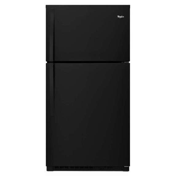 Whirlpool® 33" Wide Top-Freezer Refrigerator with Optional EZ Connect Icemaker Kit WRT541SZDB