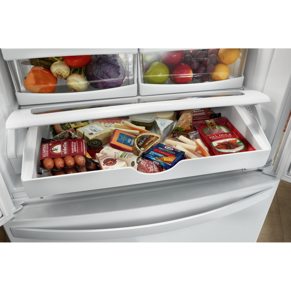 Whirlpool® 36-inch Wide French Door Refrigerator with Water Dispenser - 25 cu. ft. WRF535SWHZ