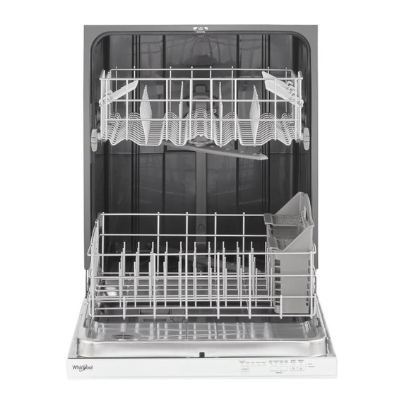 Whirlpool® Quiet Dishwasher with Boost Cycle and Pocket Handle WDP540HAMW