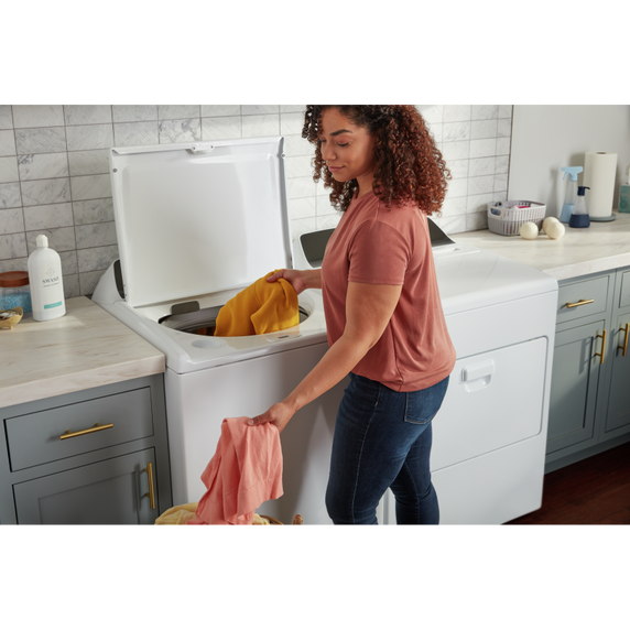 Whirlpool® 5.2 Cu. Ft. Top Load Agitator Washer with Built-In Faucet WTW5015LW