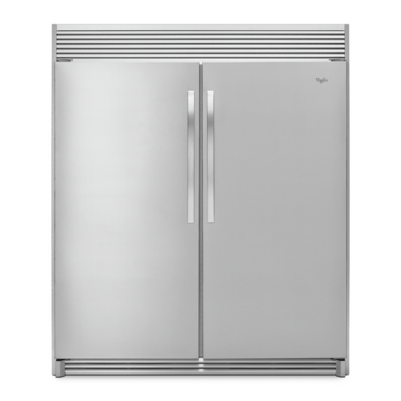 Whirlpool® 30-inch Wide SideKicks® All-Refrigerator with LED Lighting - 18 cu. ft. WSR57R18DM