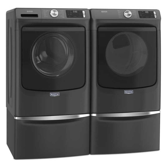 Maytag® Front Load Washer with Extra Power and 16-Hr Fresh Hold® option - 5.5 cu. ft. IEC MHW6630MBK