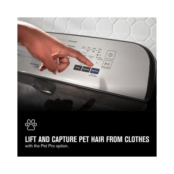 Maytag® Pet Pro Top Load Washer - 5.4 cu. ft. IEC MVW6500MW