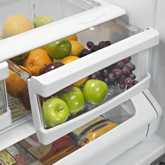 Maytag® 33-Inch Wide Bottom Mount Refrigerator - 22 Cu. Ft. MBF2258FEZ