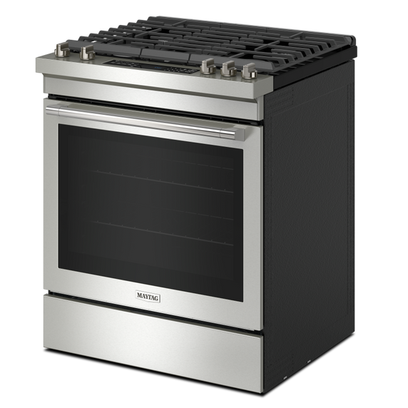 Maytag® 30-Inch Wide Slide-In Gas Range With Air Fry - 5.8 Cu. Ft. MGS8800PZ