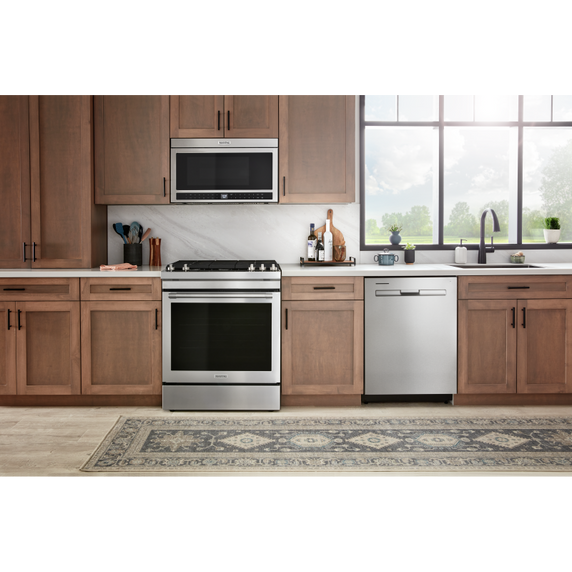 Maytag® 30-Inch Wide Slide-In Gas Range With Air Fry - 5.8 Cu. Ft. MGS8800PZ