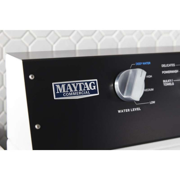 Maytag® Commercial-Grade Residential Agitator Washer - 4.0 cu. ft (I.E.C.) MVWP586GW