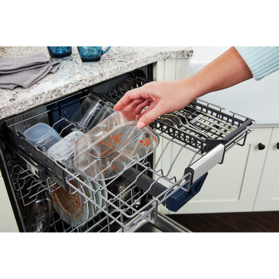 Maytag® Top control dishwasher with Third Level Rack and Dual Power Filtration MDB8959SKB