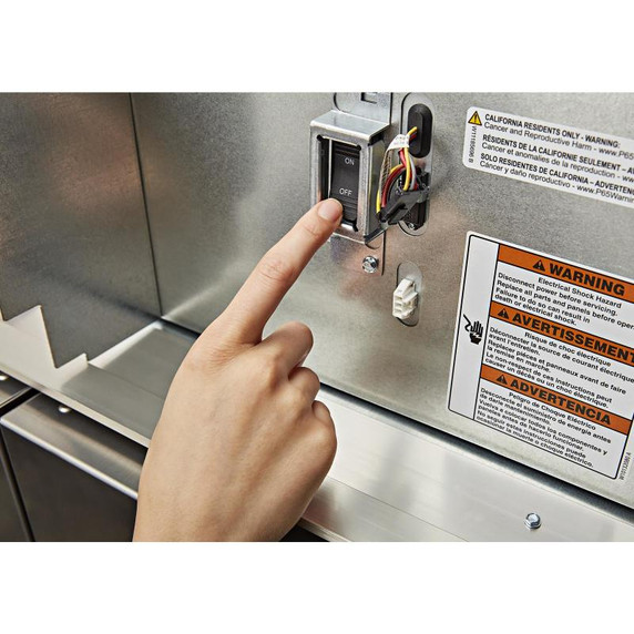 Kitchenaid® 30 Cu. Ft. 48" Built-In Side-by-Side Refrigerator with PrintShield™ Finish KBSN708MPS