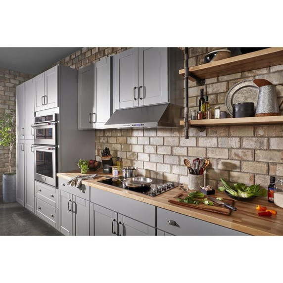 Kitchenaid® 30" Electric Cooktop with 5 Elements and Knob Controls KCES550HBL