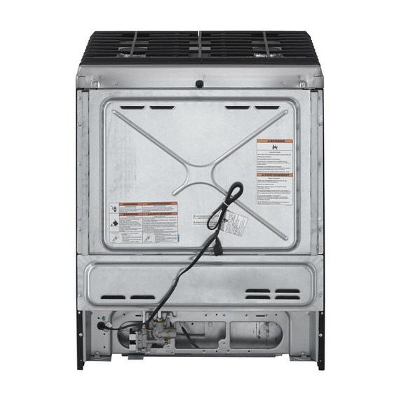 Kitchenaid® 30-Inch 5 Burner Front Control Gas Convection Range with Baking Drawer KSGB900ESS