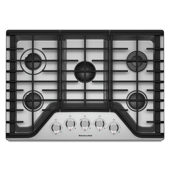 Kitchenaid® 30 5-Burner Gas Cooktop KCGS350ESS