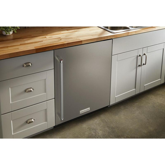 Kitchenaid® 24" Undercounter Refrigerator with Stainless Steel Door KURR114KSB Kitchenaid® 24" Undercounter Refrigerator with Stainless Steel Door KURR114KSB