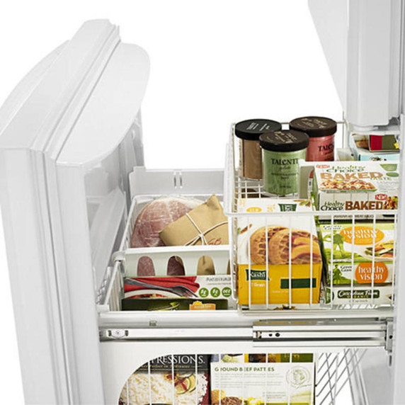 Amana® 22 cu. ft. Bottom-Freezer Refrigerator with Large Capacity ABB2224BRW