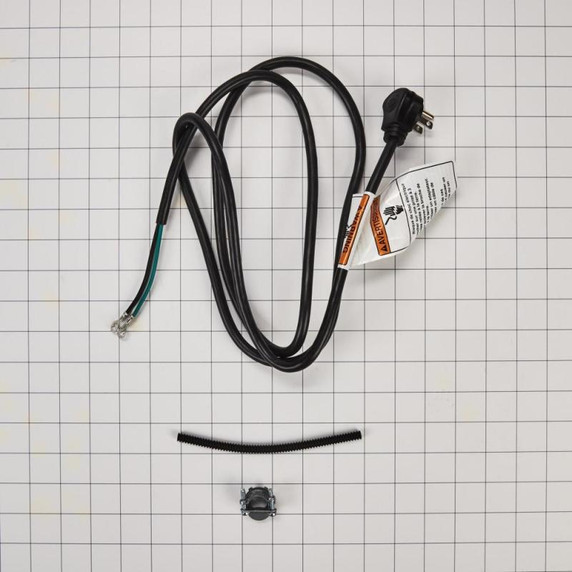 Dishwasher Power Cord Kit, Right Angle W11365014