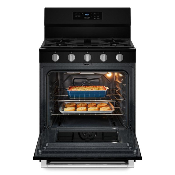 Maytag® 30-Inch Convection Gas Range With No Preheat Air Fry and Air Baking - 5.0 Cu. Ft. MFGS6030RB Maytag® 30-Inch Convection Gas Range With No Preheat Air Fry and Air Baking - 5.0 Cu. Ft. MFGS6030RB