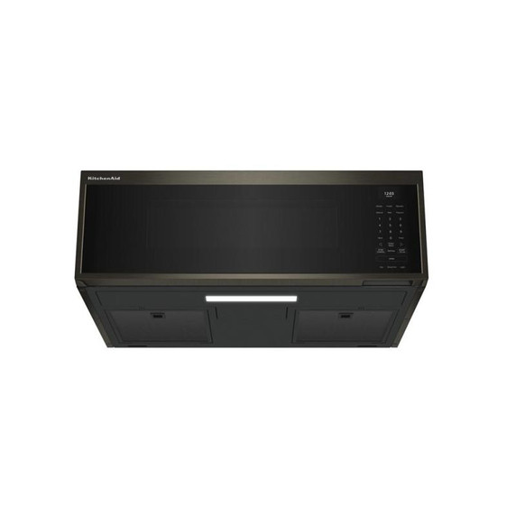 Kitchenaid® Smart Low Profile Microwave Hood Combination with Dual Fan Ventilation YKMML550RBS
