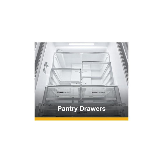 Whirlpool® 36-Inch French Door Refrigerator with Interior Water Dispenser - 31 cu. ft. WRFF3336SZ Whirlpool® 36-Inch French Door Refrigerator with Interior Water Dispenser - 31 cu. ft. WRFF3336SZ