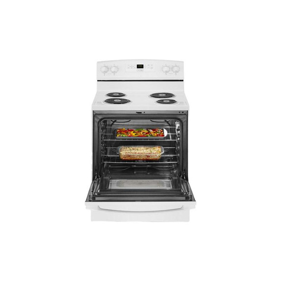 30-inch Amana® Electric Range with Bake Assist Temps ACR4303MFW 30-inch Amana® Electric Range with Bake Assist Temps ACR4303MFW