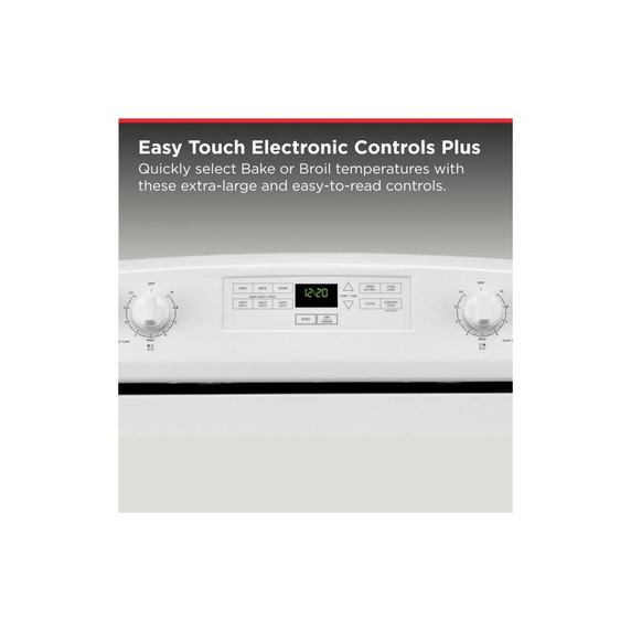30-inch Amana® Electric Range with Bake Assist Temps ACR4303MFW 30-inch Amana® Electric Range with Bake Assist Temps ACR4303MFW