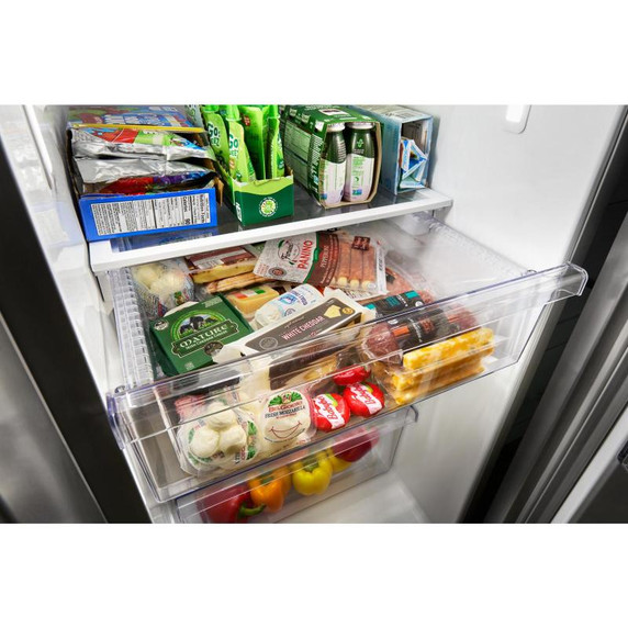 Whirlpool® 36-inch Full Depth Side-by-Side Refrigerator with TruCool™ System WRSF5536RW Whirlpool® 36-inch Full Depth Side-by-Side Refrigerator with TruCool™ System WRSF5536RW