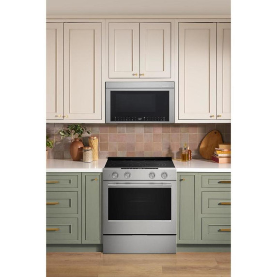 Kitchenaid® 5.3 Cu. Ft. Slide-in Electric Range with Two Even-Heat™ Hyper Elements and Convection Cooking Modes YKSES530SPS