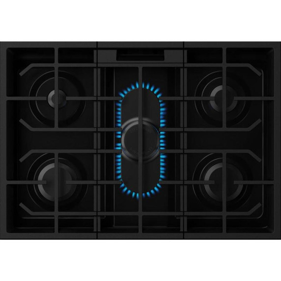 Kitchenaid® 5.0 Cu. Ft. Smart Slide-in Gas Range with Convection Cooking Modes and 2-in-1 Burner KSGS530SPS